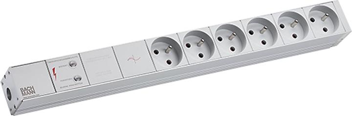 Actual product image Bachmann Prise Multiple 1uh 6x Ute Gvs (6 x, CEE 7/3, CEE 7/5, 2 m)