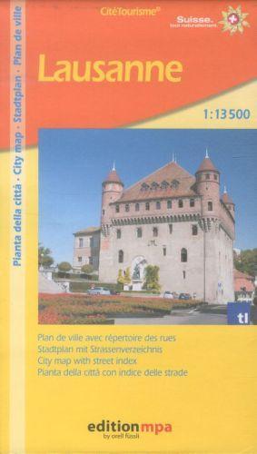 Produktbild Lausanne Cité Tourisme 1:13 500 (Französisch, Englisch, Collectif, 2011)