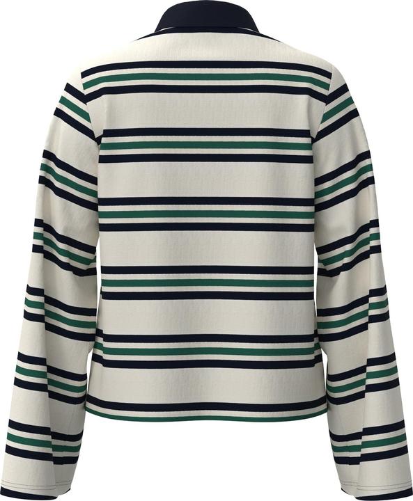 Actual product image Object Gestreiftes Langarm-Poloshirt (M)