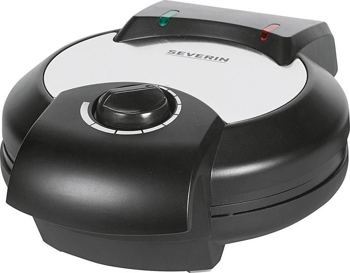 Actual product image Severin 2103 stainless steel brushed-black, 1300 W, heart-shaped, number of wafers 5