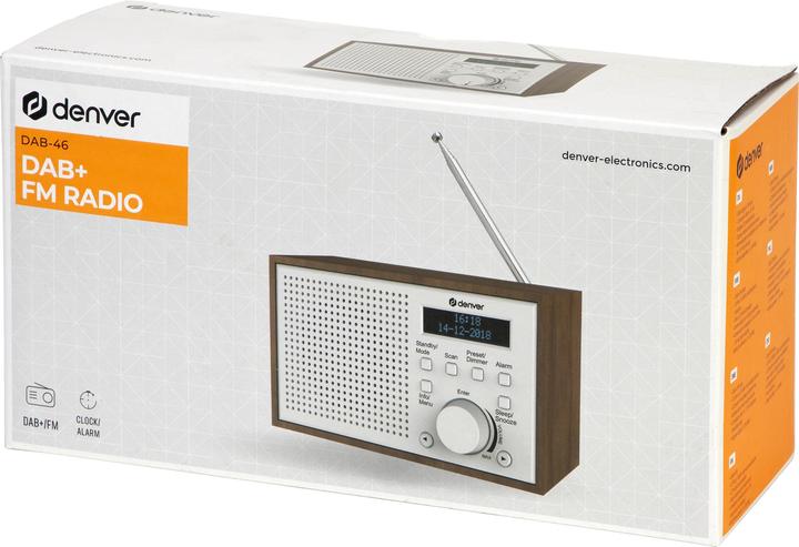 Actual product image Denver DAB-46 (FM, DAB, DAB+)