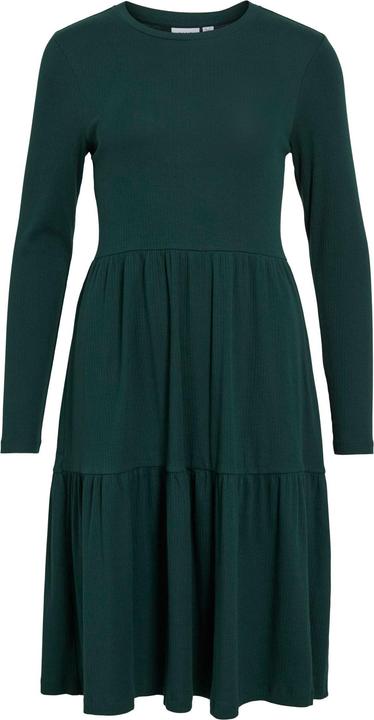 Vila Langarm Kleid in Knielänge