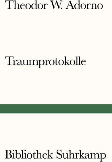 Produktbild Traumprotokolle (Deutsch, Theodor W. Adorno, 2018)