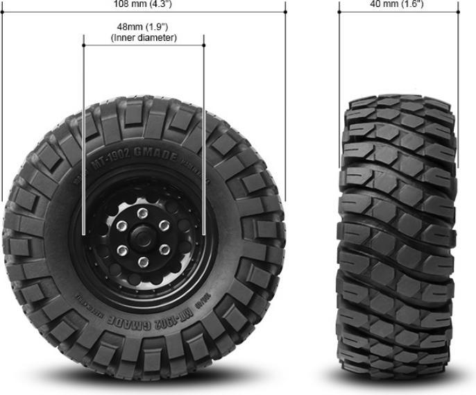 Produktbild Gmade 1.9 MT 1902 Off-road Reifen