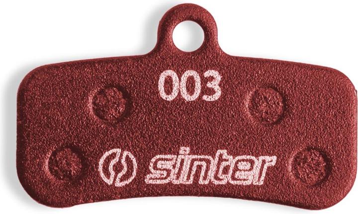 Produktbild Sinter organisch, MTB Standard, rot, Set (Shimano, Organisch (Resin))