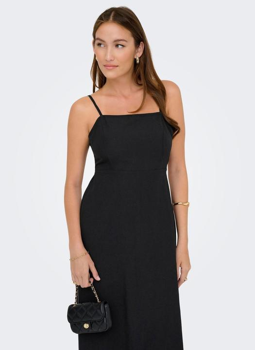 Actual product image Only Onljakiri Linen Strap Midi Dress Wvn (L)