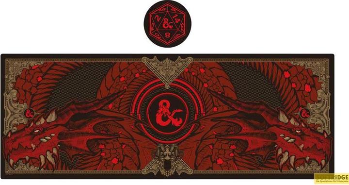 Produktbild Fanattik Dungeons & Dragons set sous-mains revêtu & sous-verre Graphic