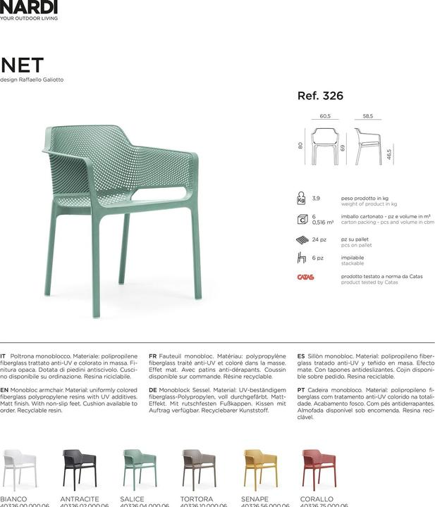 Actual product image Nardi Net