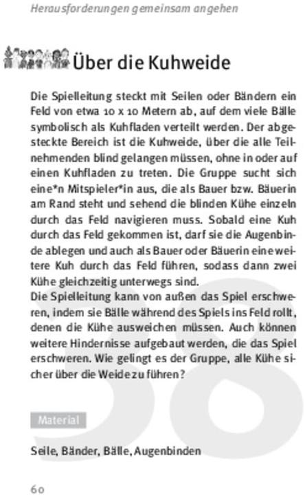 Actual product image Die 50 besten Spiele für Gemeinschaft und Frieden für 8- bis 12-Jährige (German, Daniel Seiler, 2025)