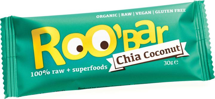 Actual product image Roobar Chia and coconut (1 pcs., 30 g)