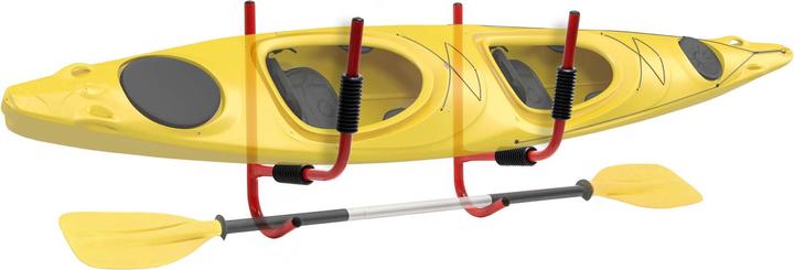 Produktbild Wiltec Wandhalter bis 80 kg Kajak Kanu SUP Wandhalterung Hängevorrichtung