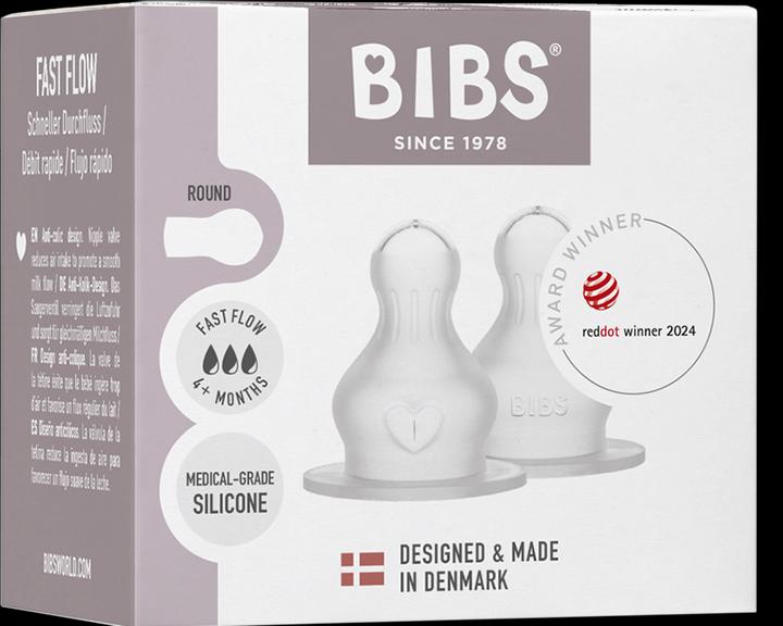 Image du produit Bibs Anti-Colic Tétine Silicone Fast Flow 2 pièces