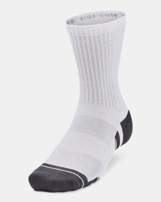 Produktbild Christina Aguilera Under Armour Performance Cotton Mid-Crew Socks White (3x) (M)