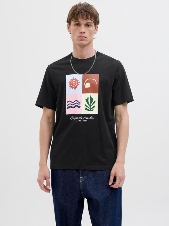Image du produit Jack & Jones Gedruckt Rundhalsausschnitt T-shirt T-shirt (M)