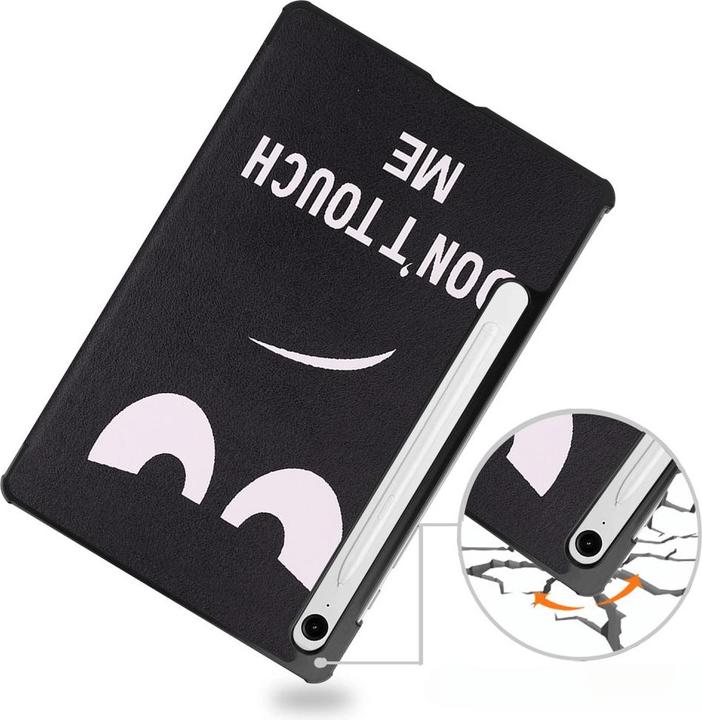 Actual product image Cover-Discount Galaxy Tab S9 FE - Tri-fold Smart Case Don't Touch (Galaxy Tab S9 FE)