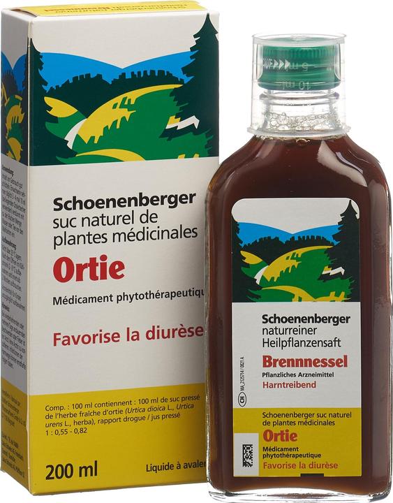 Produktbild Schönenberger Brennnessel Heilpflanzensaft Saft