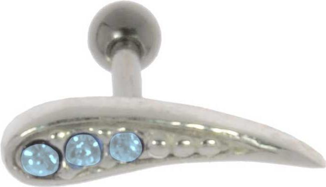 Immagine prodotto Bijouteria Piercing orecchio (Acciaio inossidabile, Vetro (di orologio), Ottone)