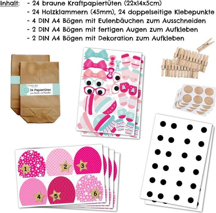 Produktbild Papierdrachen Eulen