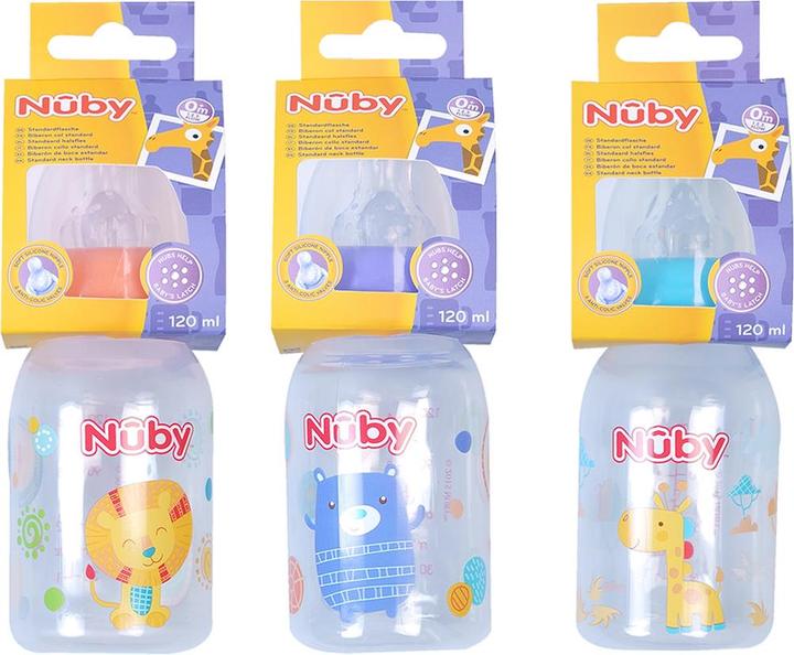 Immagine prodotto Nuby Bottiglia standard di design (120 ml)