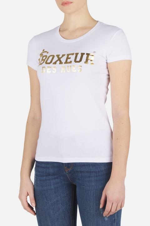Actual product image Boxeur des Rues Basic T-Shirt With Front Logo (XL)