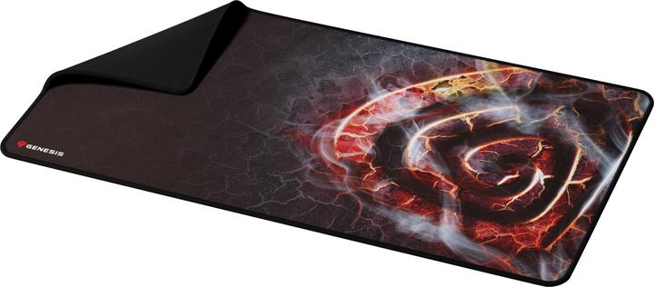 Actual product image Genesis Mouse pad Carbon 500 MAXI LAVA G2 Edition, Multicolor, 450 x 900 x 2.5 mm