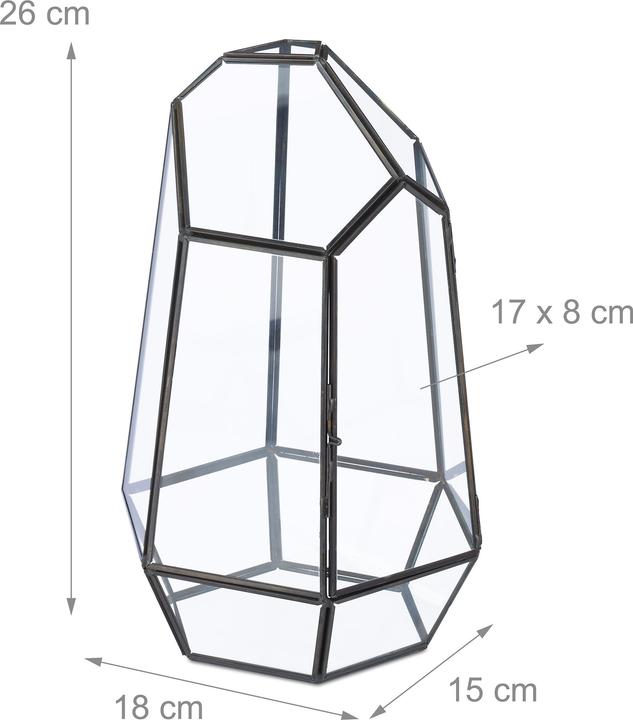 Produktbild Relaxdays Pflanzenterrarium