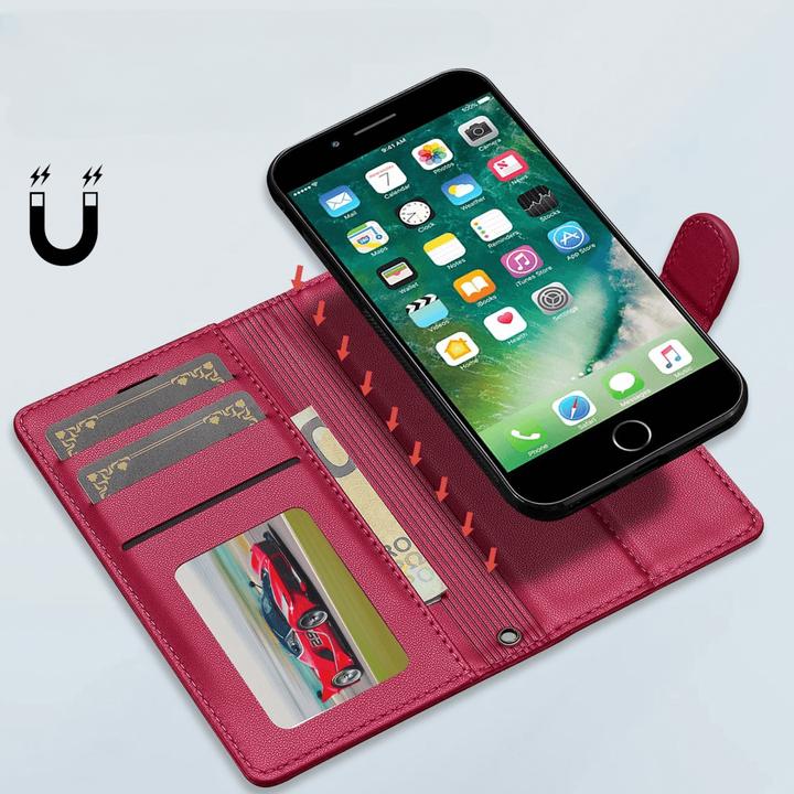 Image du produit LC.Imeeke iPhone SE / 8 / 7 - Teilbare Brieftasche 2-in-1 Handyhülle (Apple iPhone 7, Apple iPhone 8, Apple iPhone SE (2ème génération), Apple iPhone SE (3ème génération))