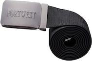 Actual product image Portwest Work belt C105, elasticated, black