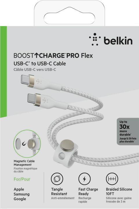 Image du produit Belkin USB C — USB C (3 m, USB 2.0)
