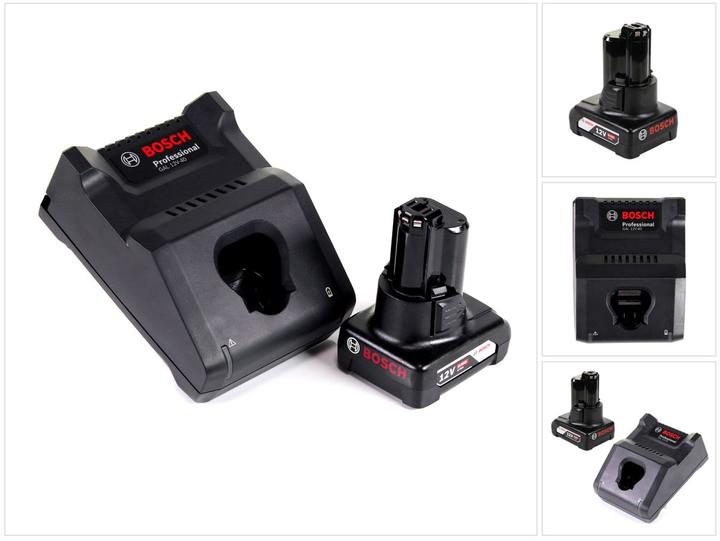 Bosch Professional Bosch GAL 12V-40 Professional Chargeur rapide pour batterie 12V ( 1600A019R3 ) + batterie 6,0 Ah ( (12 V)