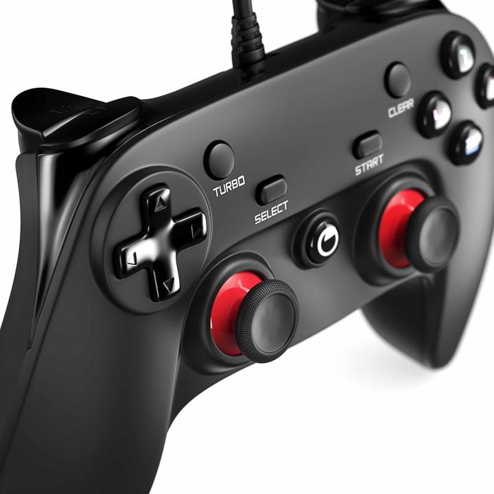 Produktbild CSL 2x Gaming Controller Set, PC & PS3 Gamepad, Dual Vibration, Turbo Funktion, Direct & X-Input (PC, PS3)