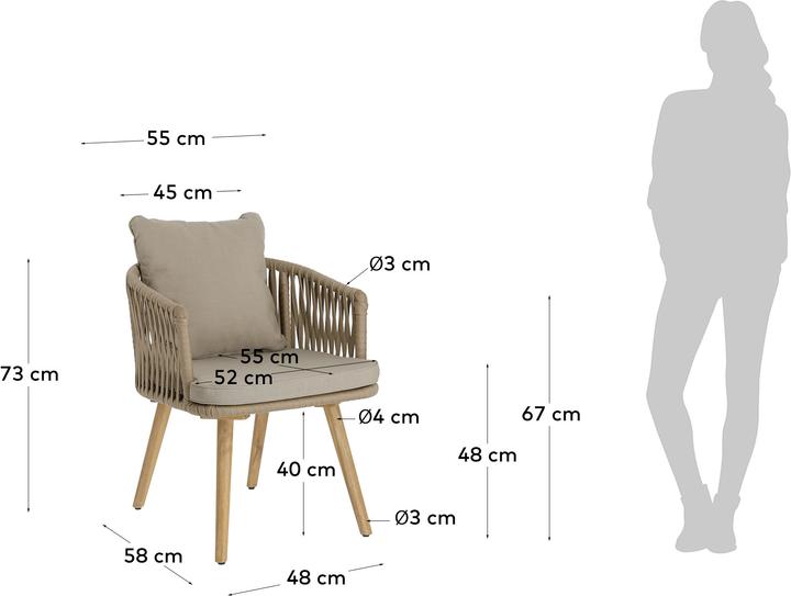 Actual product image Kave Home Hemilce