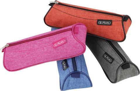 Actual product image Herlitz Pupil's pencil case triangular bicolour mix c.a.