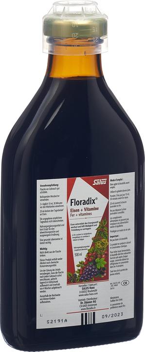 Produktbild Floradix Eisen (1 Stück, Flüssigkeit, 600 g)