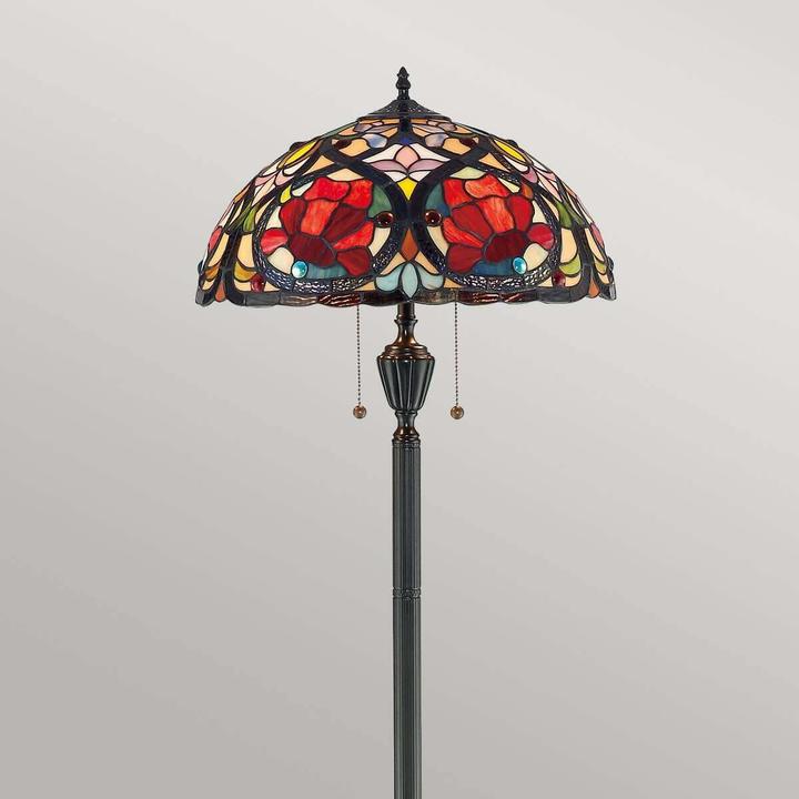 Actual product image Elstead Lighting Larissa floor lamp E27 double vintage bronze (E27)