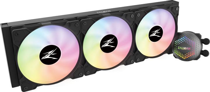 Image du produit Zalman ALPHA36 Black CPU Liquid Cooler 360mm Radiator 3 x 120 mm Fan ARGB pump Dual