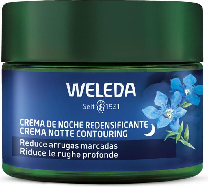 Produktbild Weleda Rückfettende Nachtcreme Blauer Enzian und Edelweiss 40ml (Körperlotion, 40 ml)