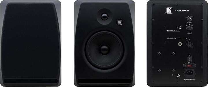 Actual product image Active loudspeaker Dolev 6 2-way 6,5 inch active loudspeaker in studio quality with 75 Watt (1 pcs., 75 W)