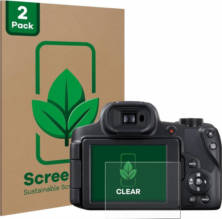 ScreenLeaf Pellicola protettiva sostenibile Pellicola protettiva dello schermo chiara trasparente (Pellicola protettiva, PowerShot SX70 HS)