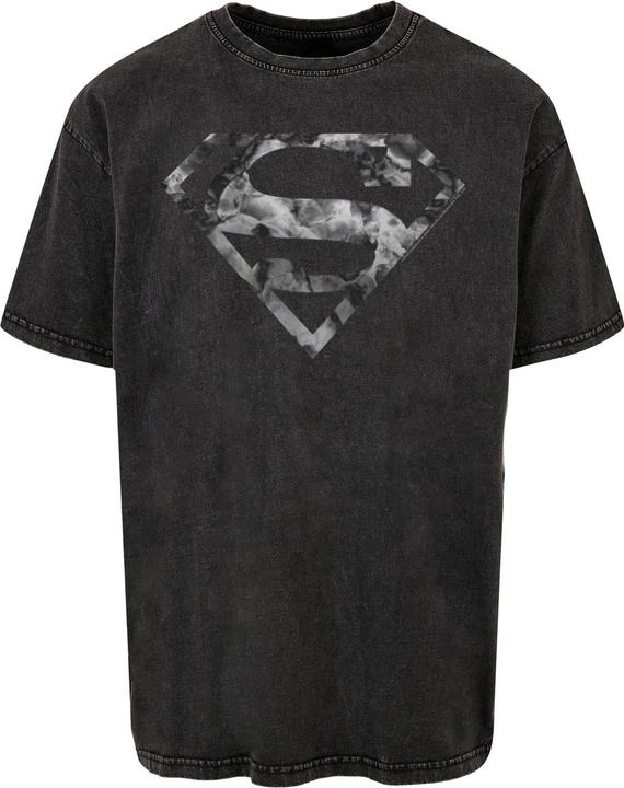 Immagine prodotto Absolute Cult DC Originals - Maglietta oversize lavata con acido con logo Superman in marmo - 114793 (XXL)