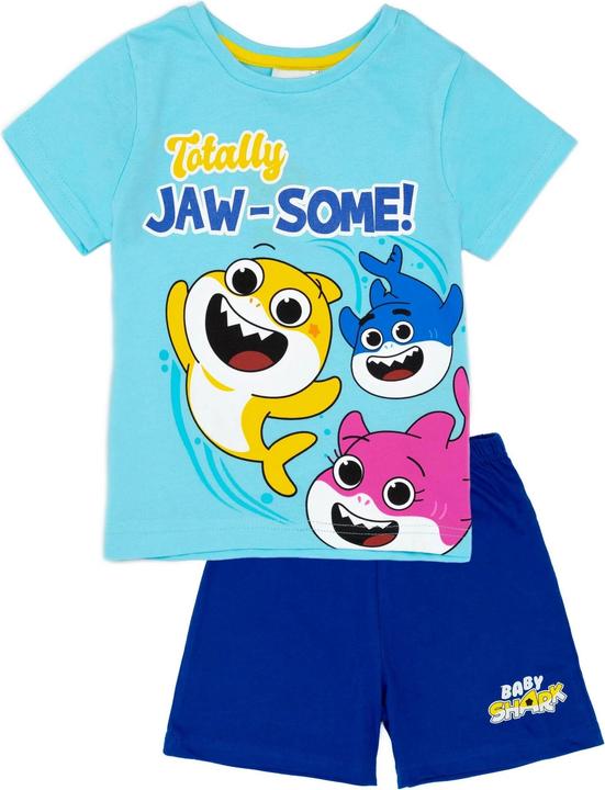 Pinkfong Totally JawSome! Schlafanzug mit Shorts Jungen
