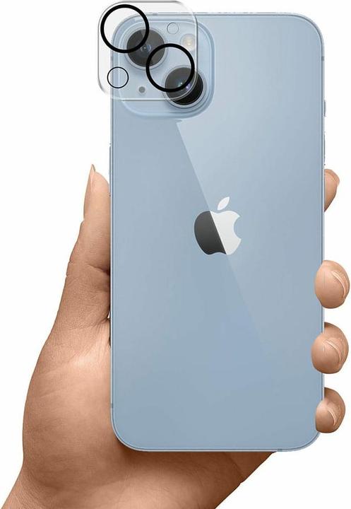 Actual product image 3MK Lens Pro Full Cover iPhone 13 Mini/ 13 Szkło Hartowane na obiektyw aparatu z ramką montażową 1sz (1 Piece, Apple iPhone 13 mini)