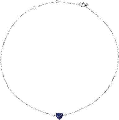 Immagine prodotto Breil - Collana romantica in acciaio con cuore in lapislazzuli Candy TJ3597 (Acciaio)