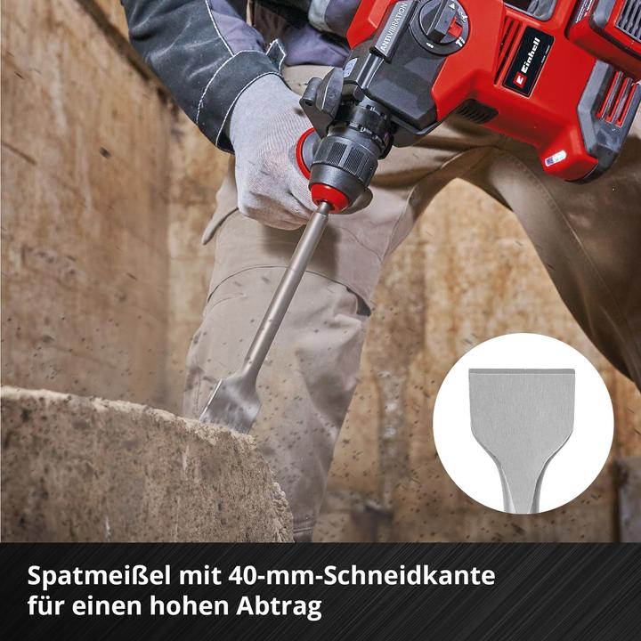 Image du produit Einhell Jeu de burins SDS-Plus 247205, 250 mm, 4 pièces