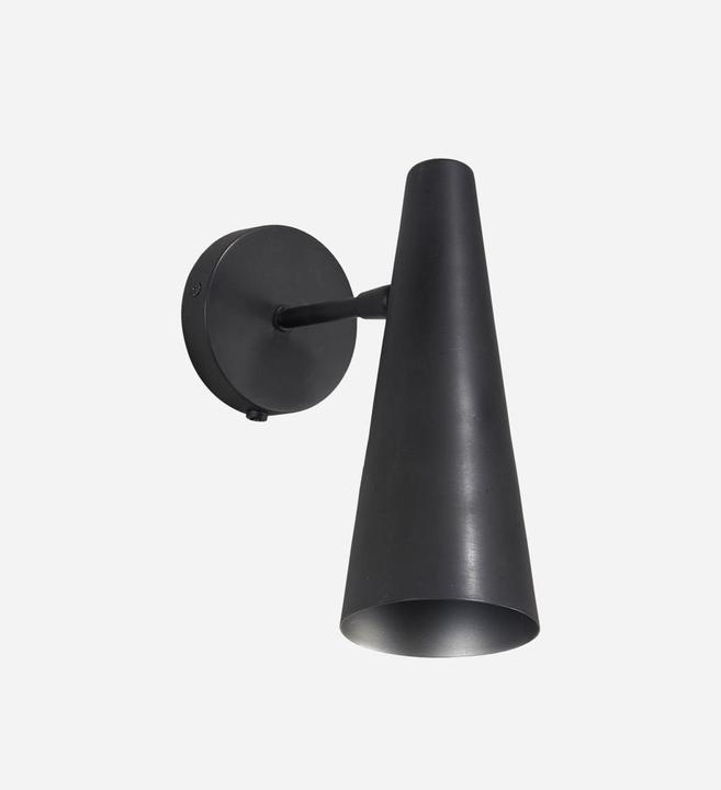 Image du produit House Doctor Applique murale, Precise, noir mat (E14)