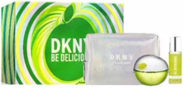 DKNY Donna Karan Be Delicious Eau De Perfume Spray Set - 100ml, 3 Stück (Eau de Parfum, 100 ml)