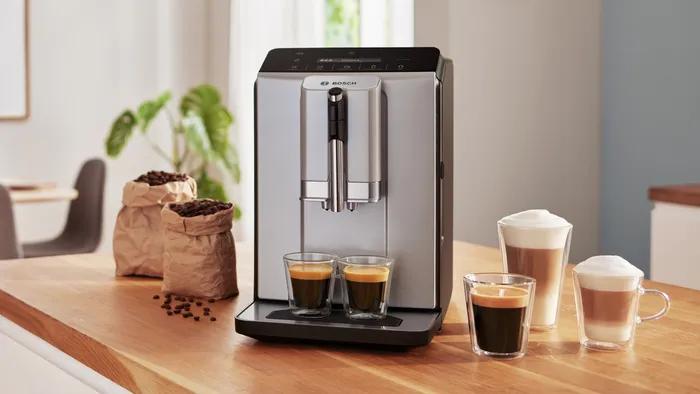 Produktbild Bosch Hausgeräte 2 Espresso volautomaat VeroCafe Silk Silver TIE20301