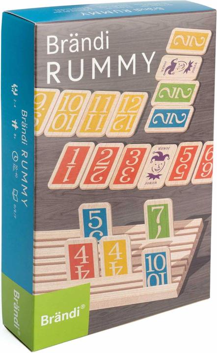 Actual product image Brändi Rummy (German, French, Italian)