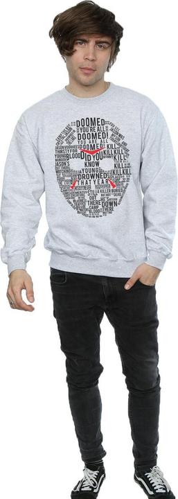 Produktbild Absolute Cult Jason Text Mask Sweatshirt (L)