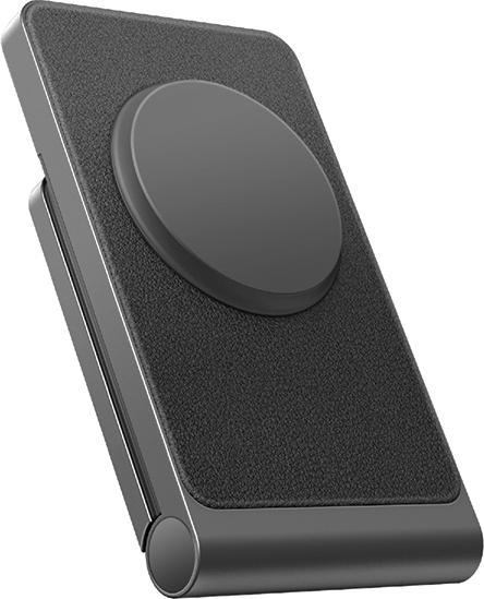 Actual product image Energea MagTrio składana ład. indukcyjna 3w1 15W Fast Charging szary/gunmetal MagSafe (15 W)